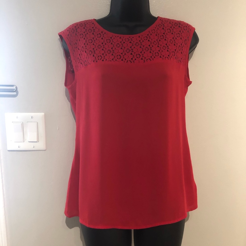 Banana Republic Red Top